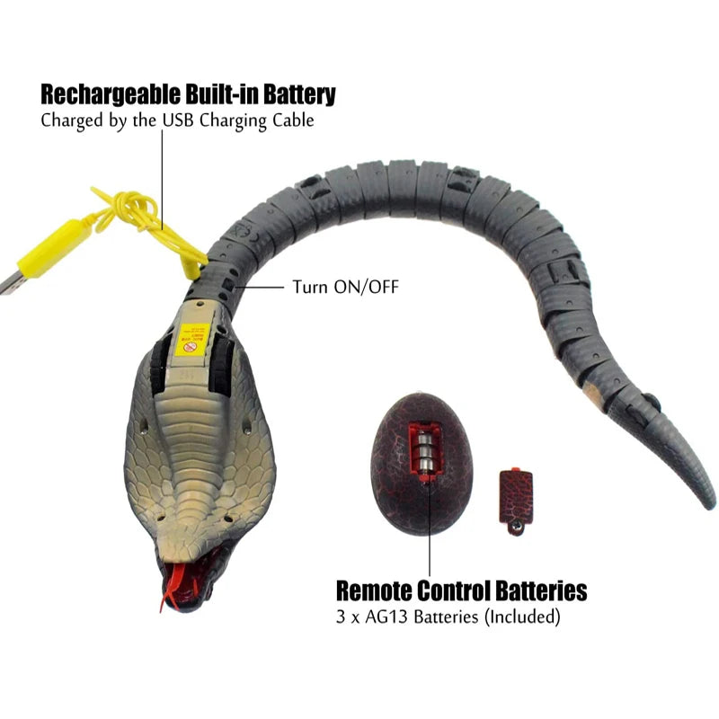 RC Realistic Snake Toys