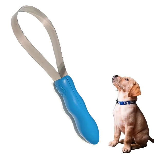 Dual-Sided Stainless Steel Deshedding Tool