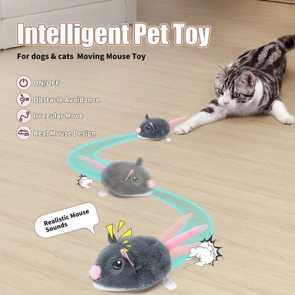 Interactive Mouse Cat Toys