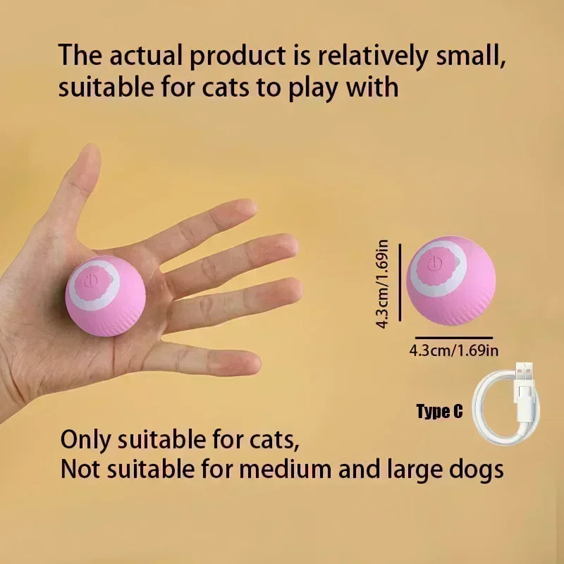 Cat Interactive Automatic Rolling Ball