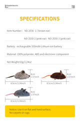 Interactive Mouse Cat Toys