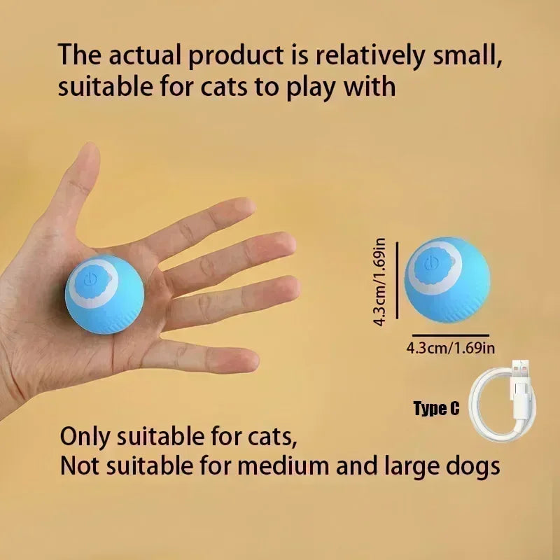 Cat Interactive Automatic Rolling Ball