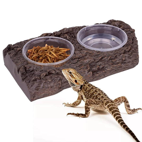 Crested Gecko Feeding Ledge Reptile Feeder